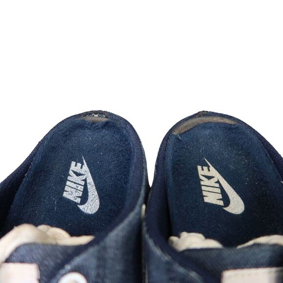 Nike Shoes Womens 7.5 Hermosa Mule Sneaker Slide Slip On Denim Lace Up 2002 Blue - Picture 12 of 12